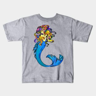 Beautiful Mermaid Kids T-Shirt